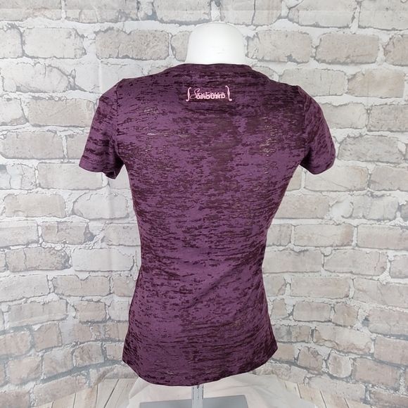 Zac Brown Band Tour TShirt  Purple Burnout XXS? - Picture 7 of 9